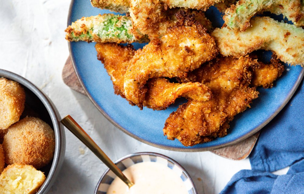 makkelijke borrelhapjes uit de airfryer