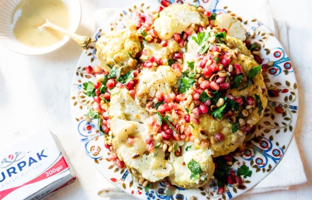 Hele bloemkool uit de oven