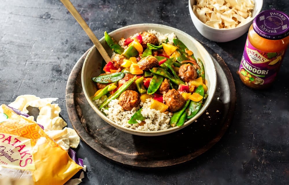 Tandoori gehaktballetjes