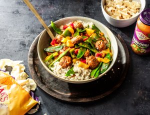 Tandoori gehaktballetjes