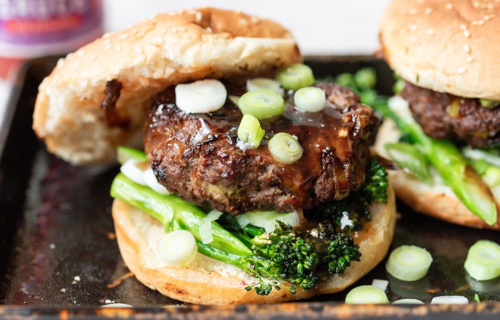 Aziatische hamburgers