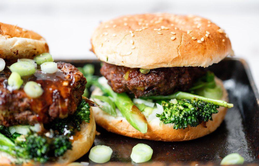 Aziatische hamburgers