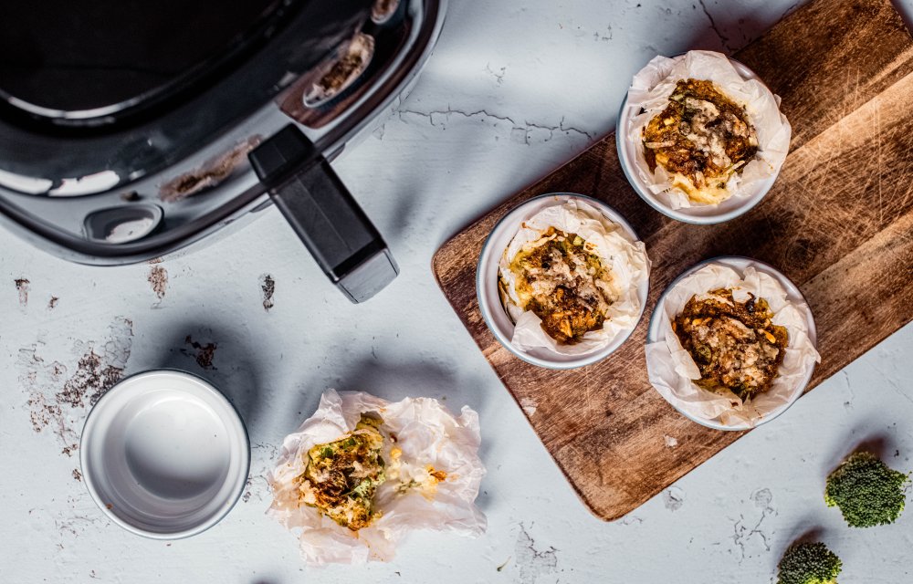 Eimuffins met broccoli