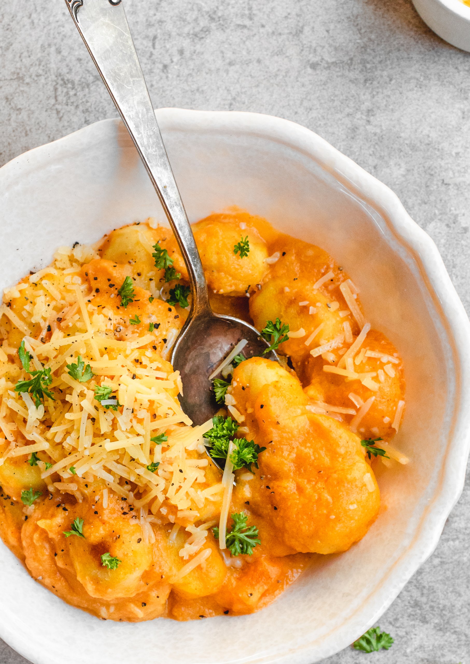 Gnocchi met pompoen