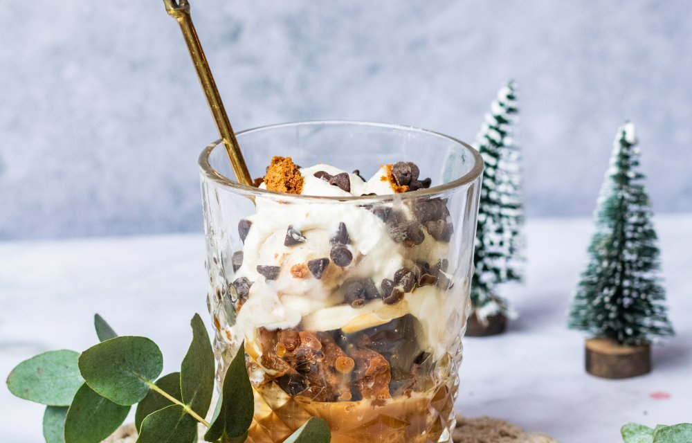 Mini banoffee trifles