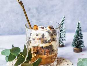 Mini banoffee trifles