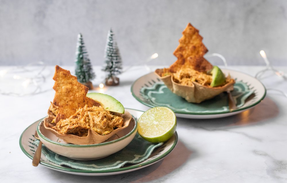 Pulled chicken cocktail