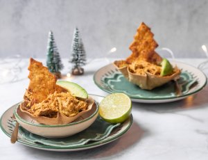 Pulled chicken cocktail