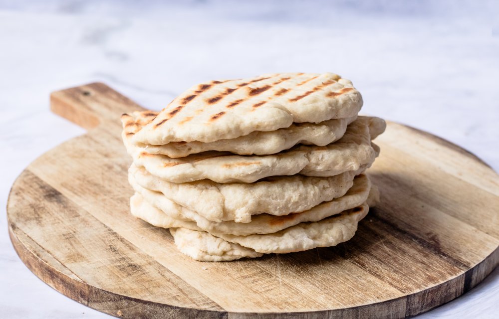 flatbread met 2 ingrediënten
