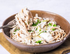 5x pasta zonder rode saus