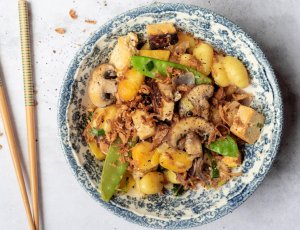 aziatische gnocchi