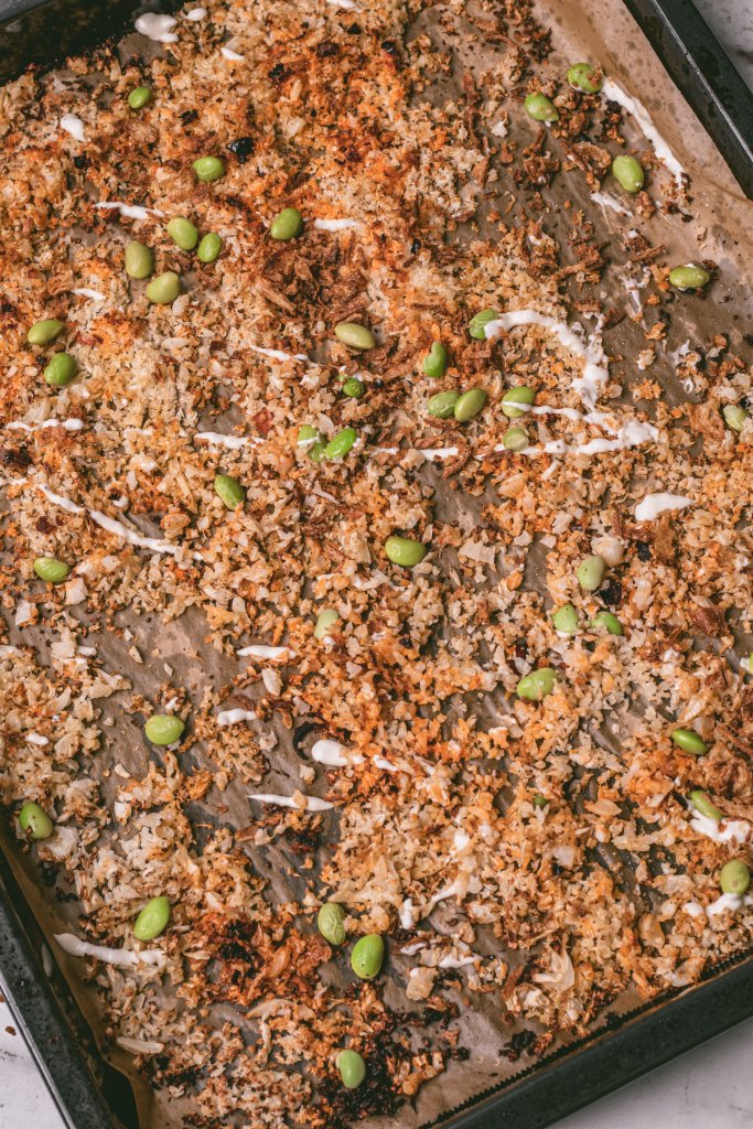 Restjes koken: arancini, broccolipesto en bloemkoolrijst uit de AEG oven