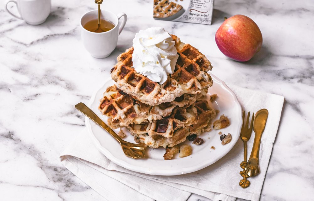 Appeltaartwafels uit het wafelijzer – makkelijk recept