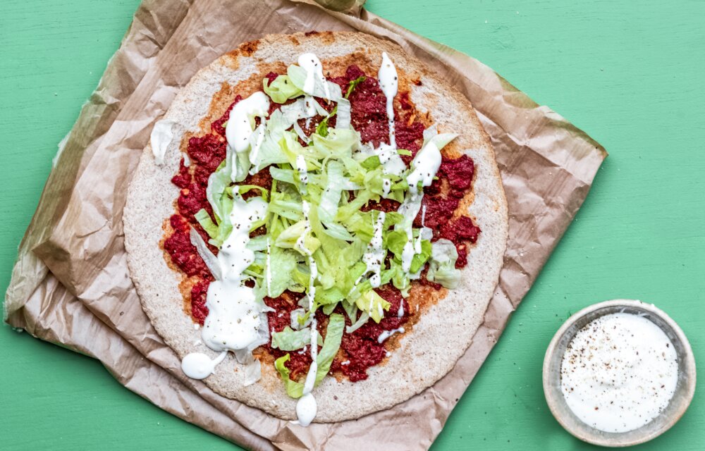 Gezonde Turkse pizza