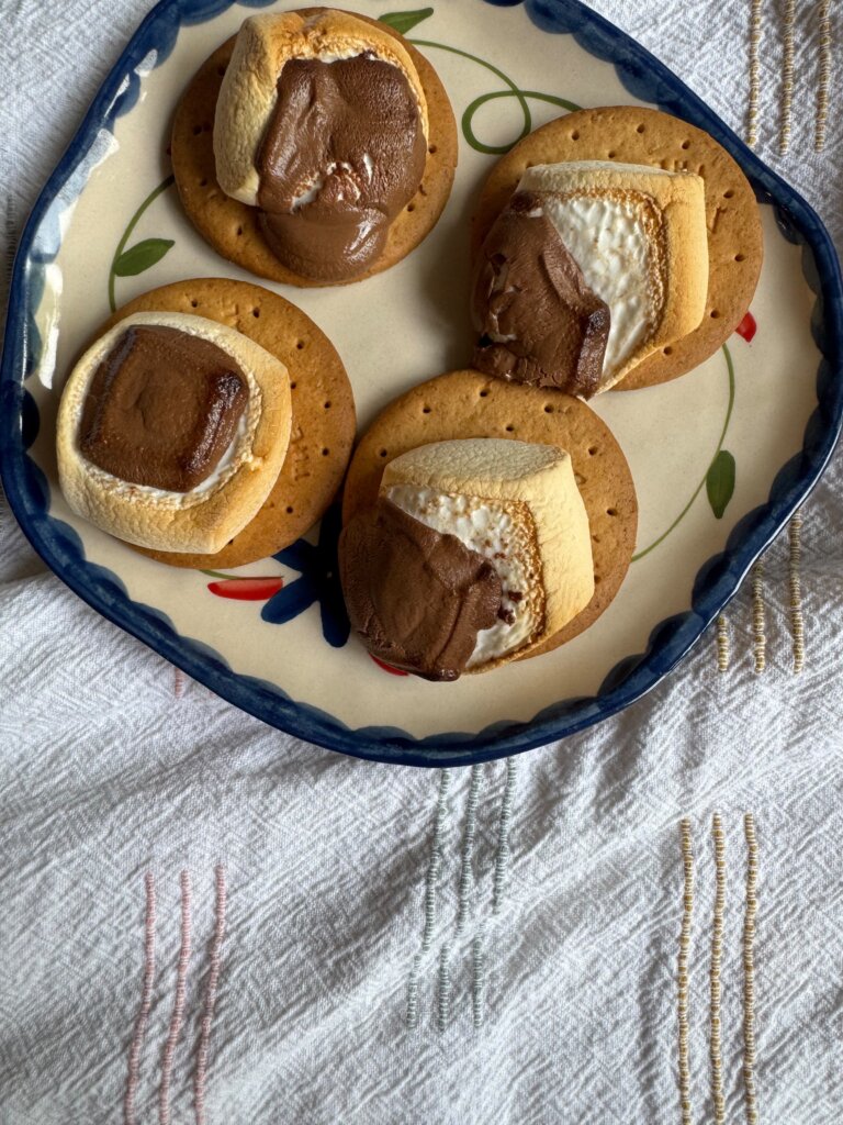s'mores uit de airfryer
